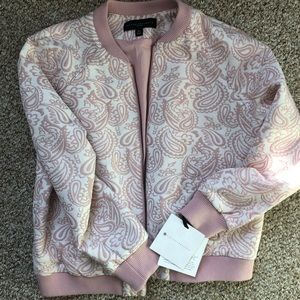 Pink Brocade Jacket